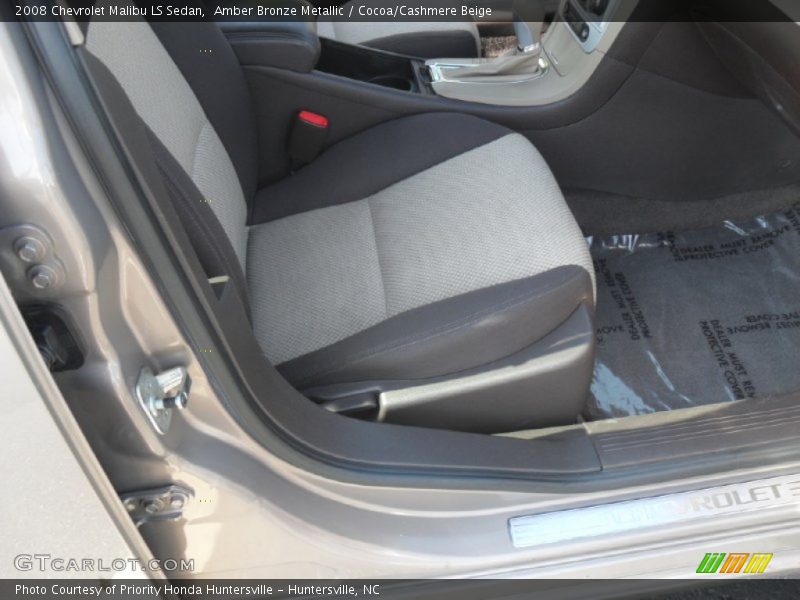 Amber Bronze Metallic / Cocoa/Cashmere Beige 2008 Chevrolet Malibu LS Sedan