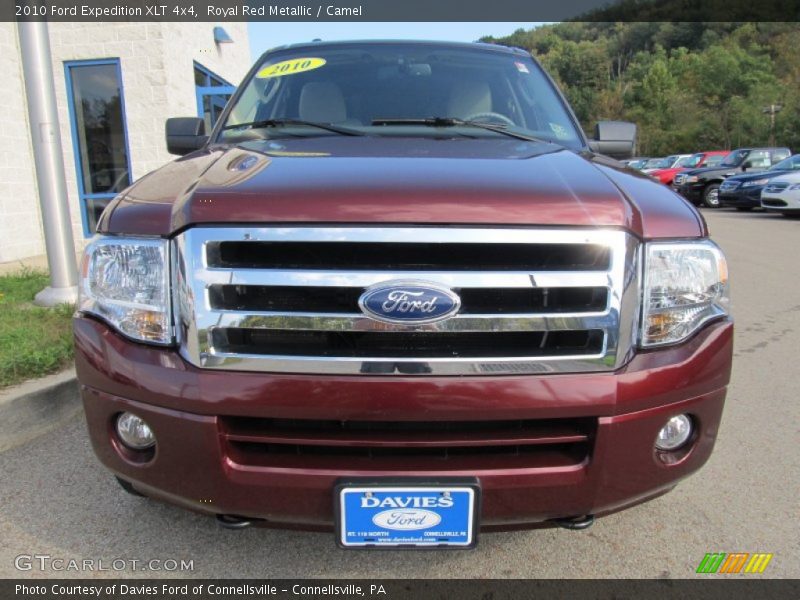 Royal Red Metallic / Camel 2010 Ford Expedition XLT 4x4
