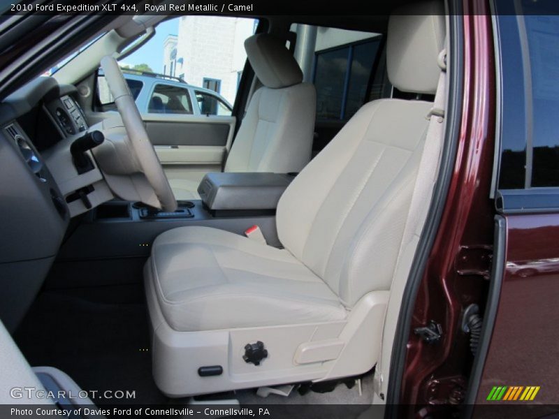 Royal Red Metallic / Camel 2010 Ford Expedition XLT 4x4
