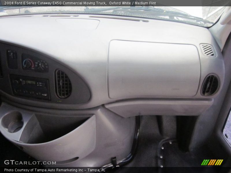 Oxford White / Medium Flint 2004 Ford E Series Cutaway E450 Commercial Moving Truck
