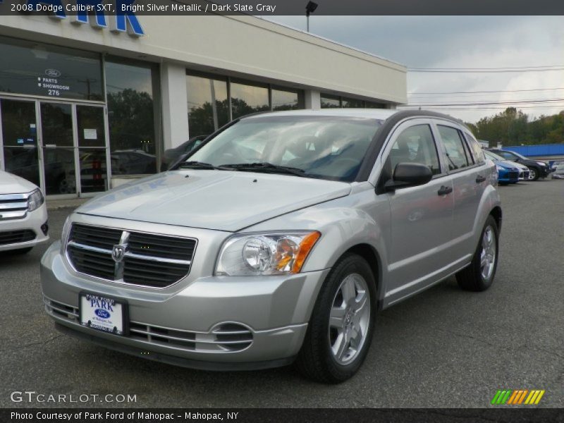 Bright Silver Metallic / Dark Slate Gray 2008 Dodge Caliber SXT