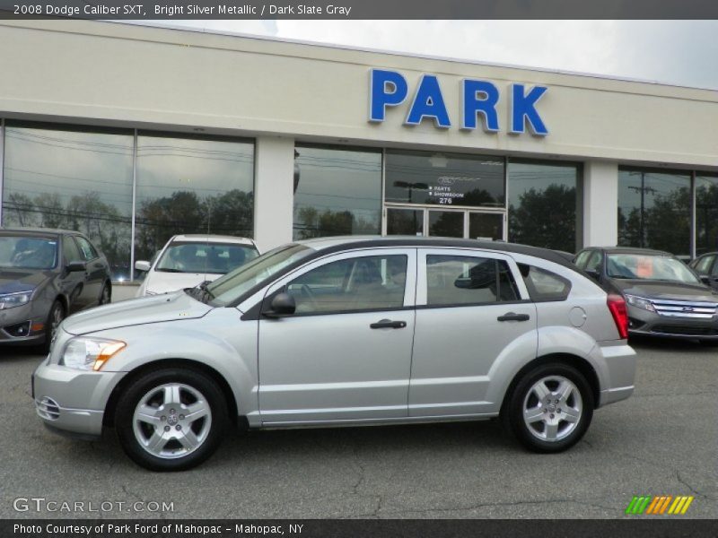 Bright Silver Metallic / Dark Slate Gray 2008 Dodge Caliber SXT