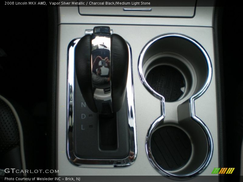 Vapor Silver Metallic / Charcoal Black/Medium Light Stone 2008 Lincoln MKX AWD