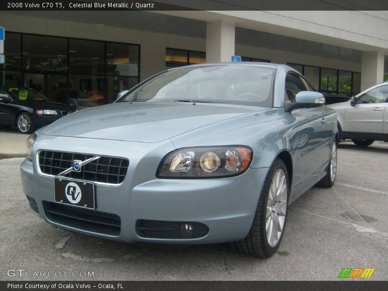 Celestial Blue Metallic / Quartz 2008 Volvo C70 T5