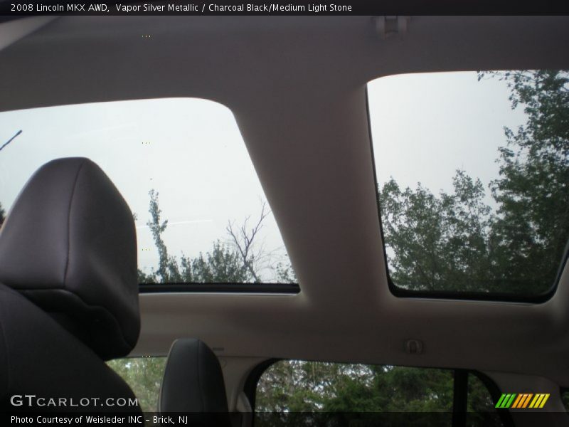 Vapor Silver Metallic / Charcoal Black/Medium Light Stone 2008 Lincoln MKX AWD