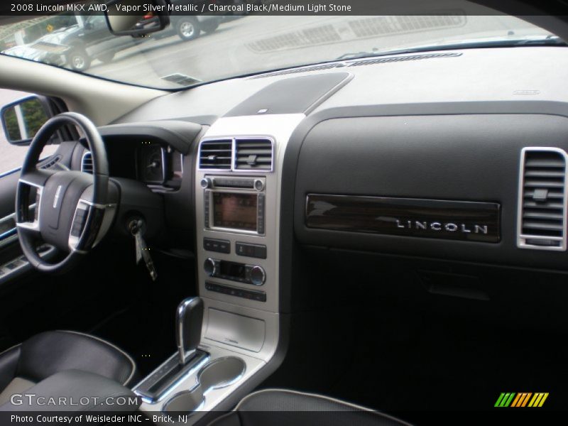 Vapor Silver Metallic / Charcoal Black/Medium Light Stone 2008 Lincoln MKX AWD