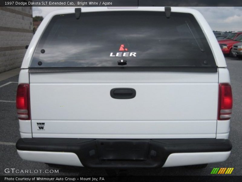 Bright White / Agate 1997 Dodge Dakota SLT Extended Cab