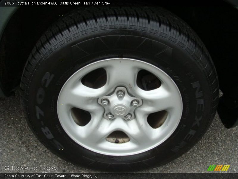 Oasis Green Pearl / Ash Gray 2006 Toyota Highlander 4WD