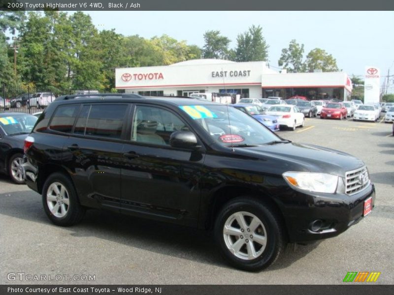 Black / Ash 2009 Toyota Highlander V6 4WD