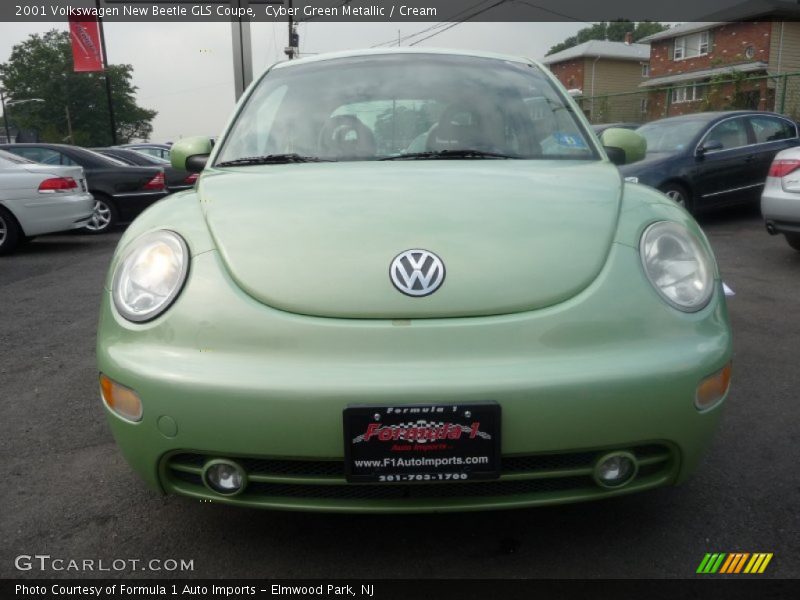 Cyber Green Metallic / Cream 2001 Volkswagen New Beetle GLS Coupe