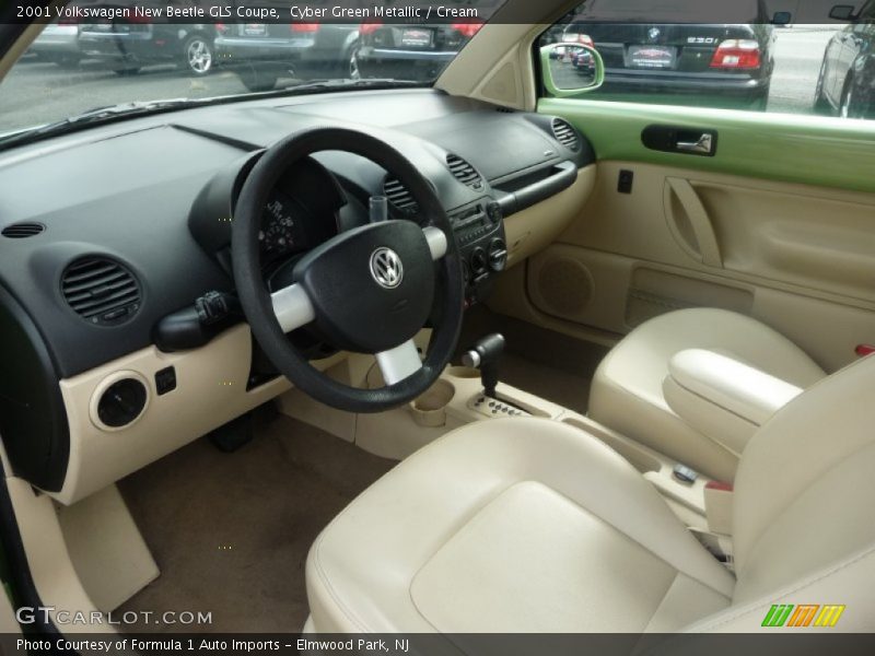  2001 New Beetle GLS Coupe Cream Interior