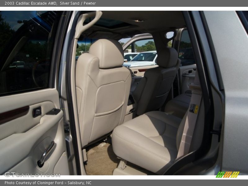 Silver Sand / Pewter 2003 Cadillac Escalade AWD