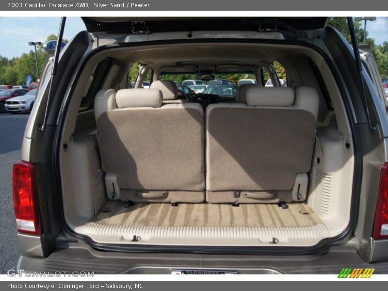 Silver Sand / Pewter 2003 Cadillac Escalade AWD
