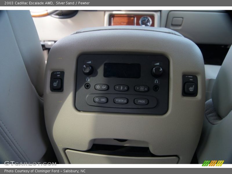 Silver Sand / Pewter 2003 Cadillac Escalade AWD