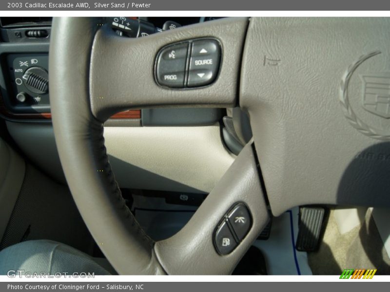 Silver Sand / Pewter 2003 Cadillac Escalade AWD