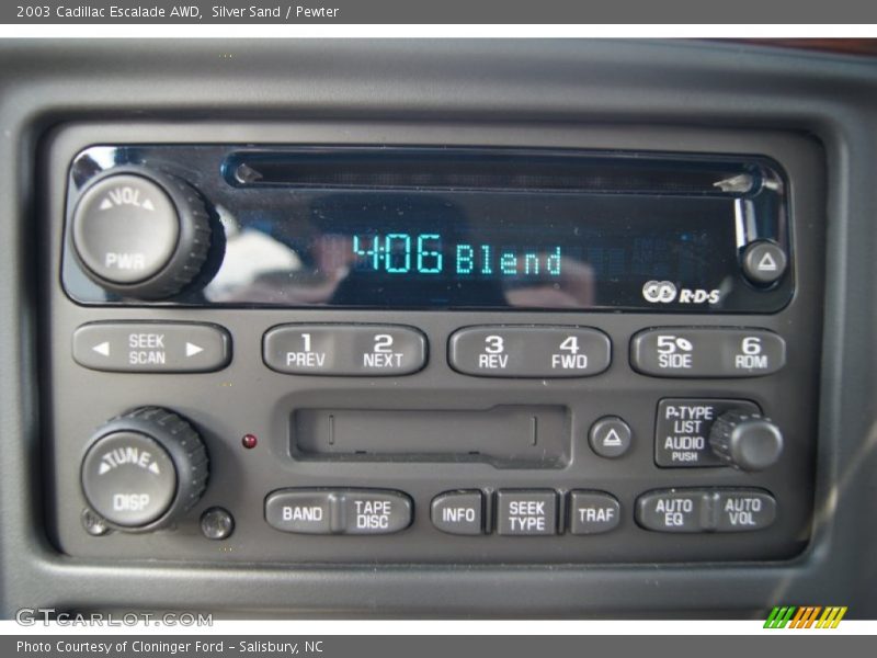 Silver Sand / Pewter 2003 Cadillac Escalade AWD