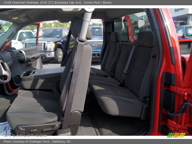 Victory Red / Ebony 2008 Chevrolet Silverado 1500 Z71 Extended Cab 4x4