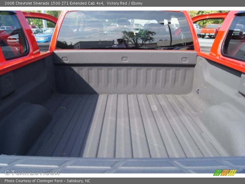 Victory Red / Ebony 2008 Chevrolet Silverado 1500 Z71 Extended Cab 4x4