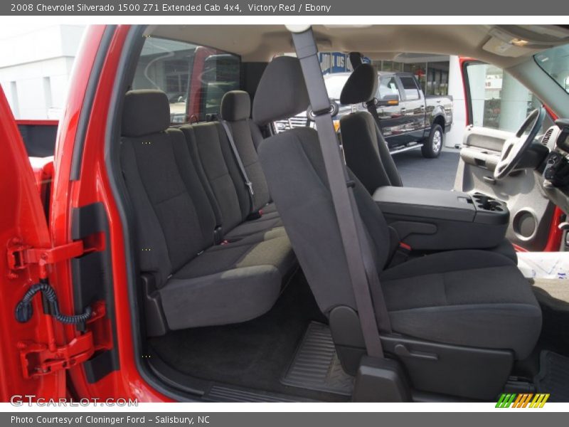 Victory Red / Ebony 2008 Chevrolet Silverado 1500 Z71 Extended Cab 4x4