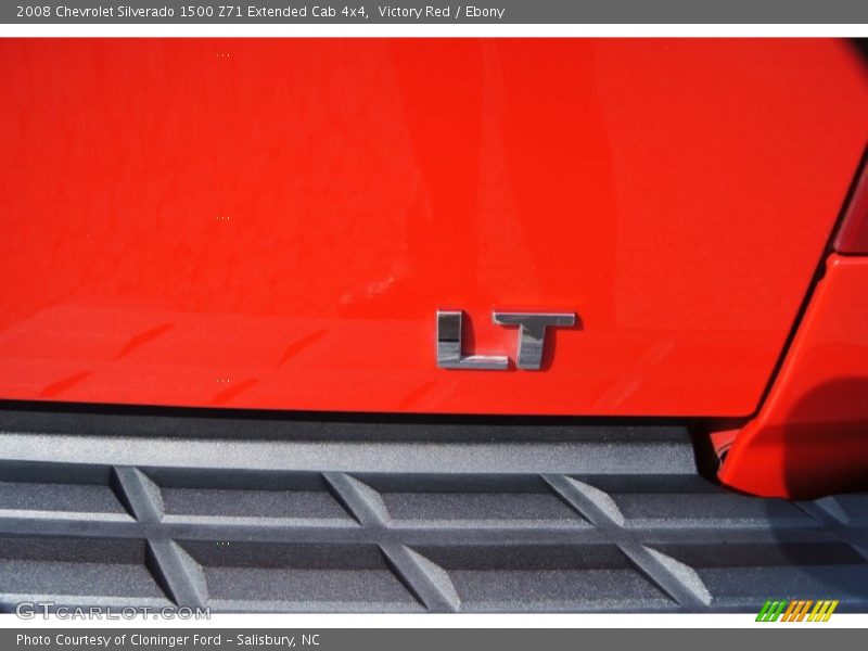 Victory Red / Ebony 2008 Chevrolet Silverado 1500 Z71 Extended Cab 4x4