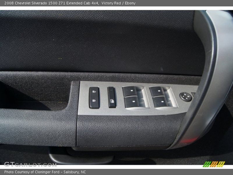 Victory Red / Ebony 2008 Chevrolet Silverado 1500 Z71 Extended Cab 4x4