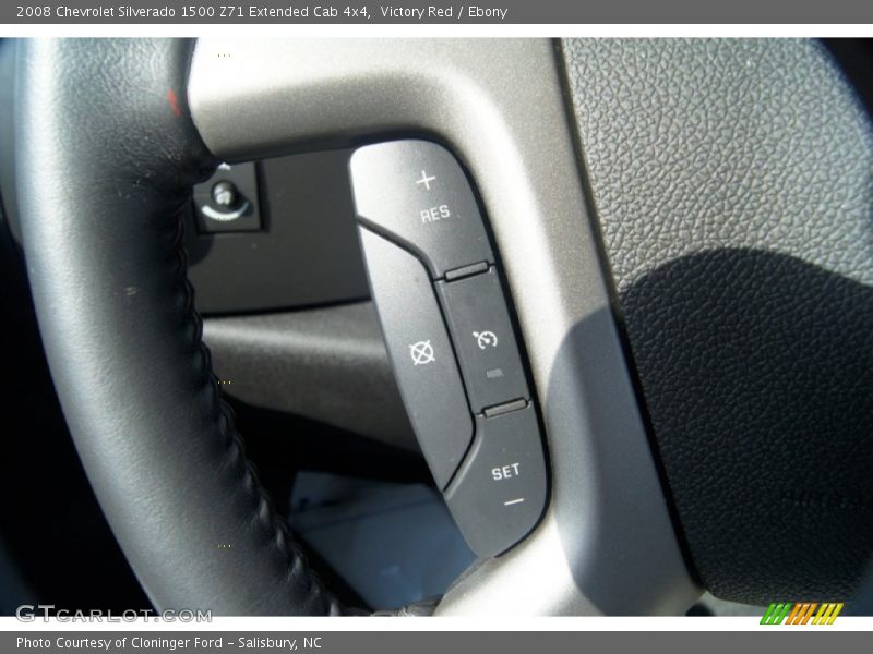 Victory Red / Ebony 2008 Chevrolet Silverado 1500 Z71 Extended Cab 4x4