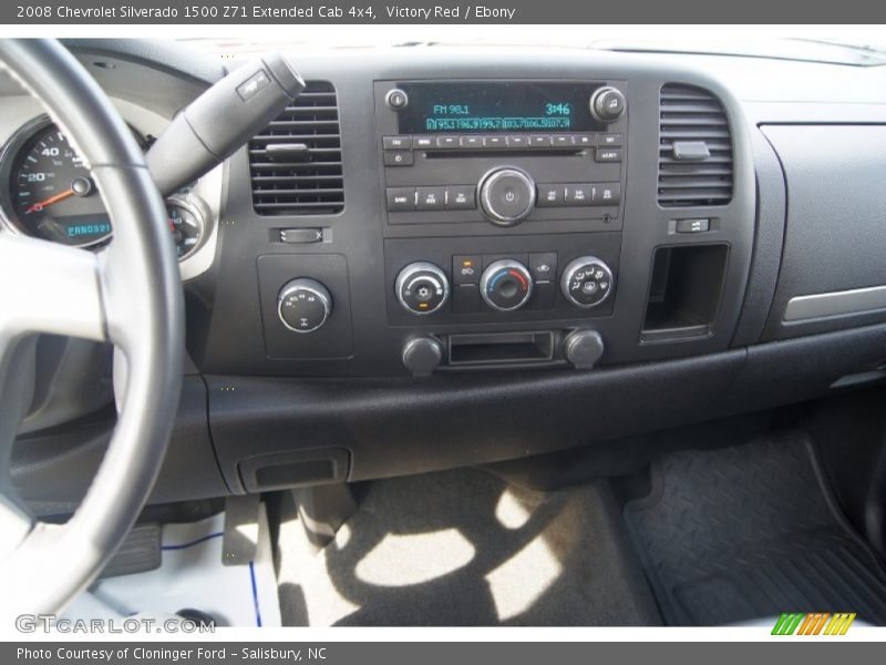 Victory Red / Ebony 2008 Chevrolet Silverado 1500 Z71 Extended Cab 4x4