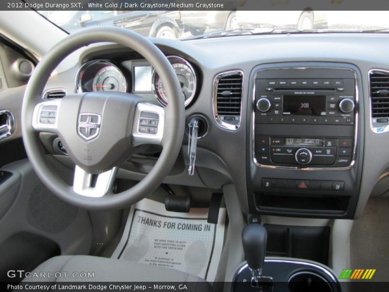 Dashboard of 2012 Durango SXT
