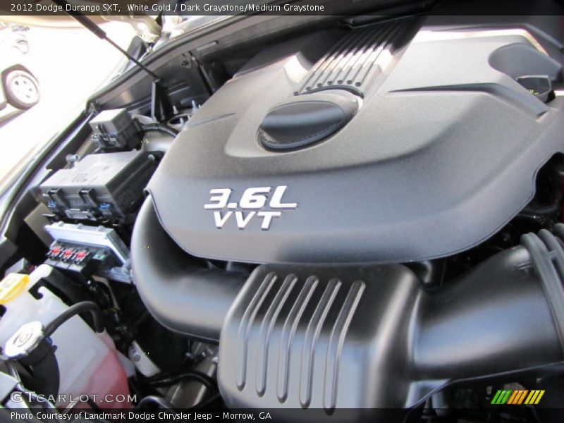  2012 Durango SXT Engine - 3.6 Liter DOHC 24-Valve VVT Pentastar V6