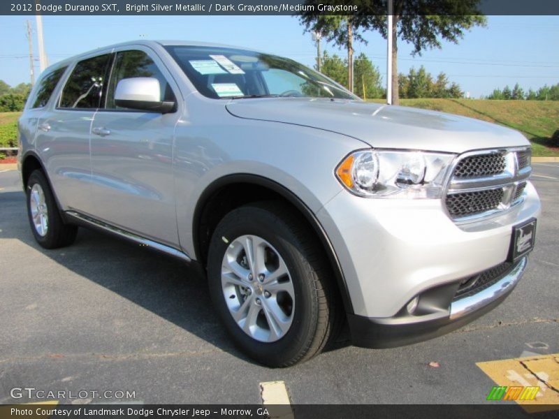 Front 3/4 View of 2012 Durango SXT