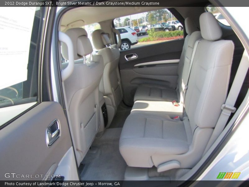 Bright Silver Metallic / Dark Graystone/Medium Graystone 2012 Dodge Durango SXT