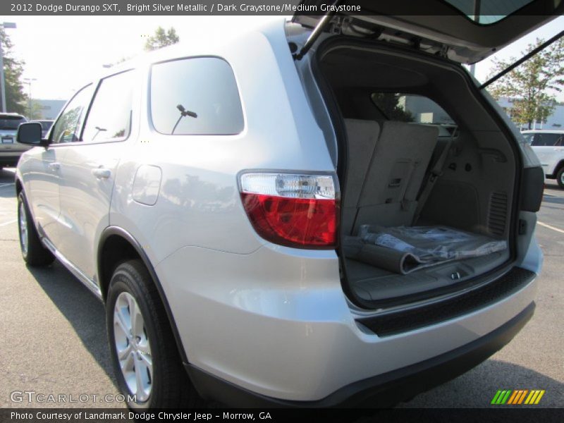 Bright Silver Metallic / Dark Graystone/Medium Graystone 2012 Dodge Durango SXT