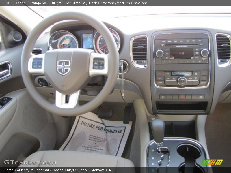 Dashboard of 2012 Durango SXT