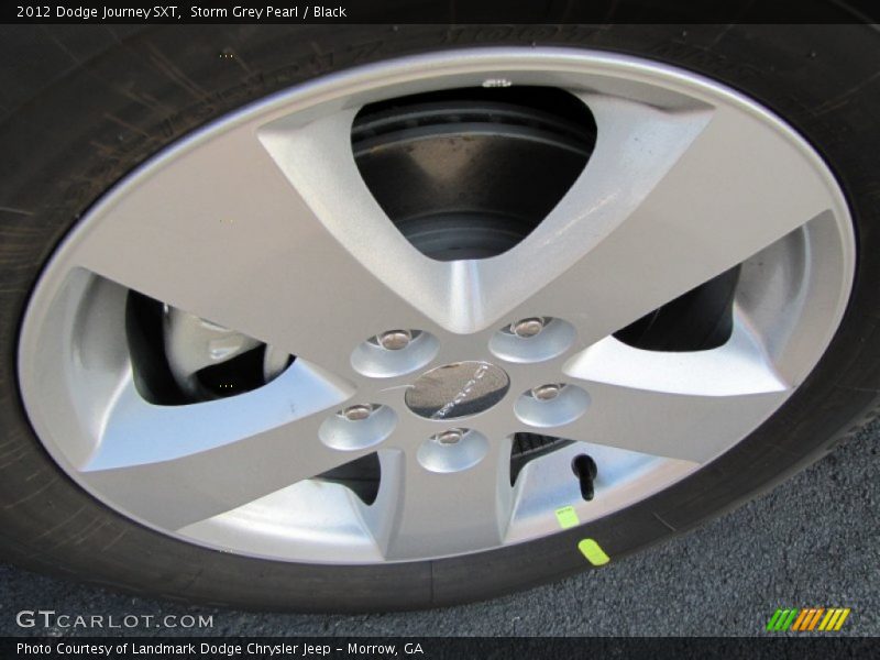 Storm Grey Pearl / Black 2012 Dodge Journey SXT