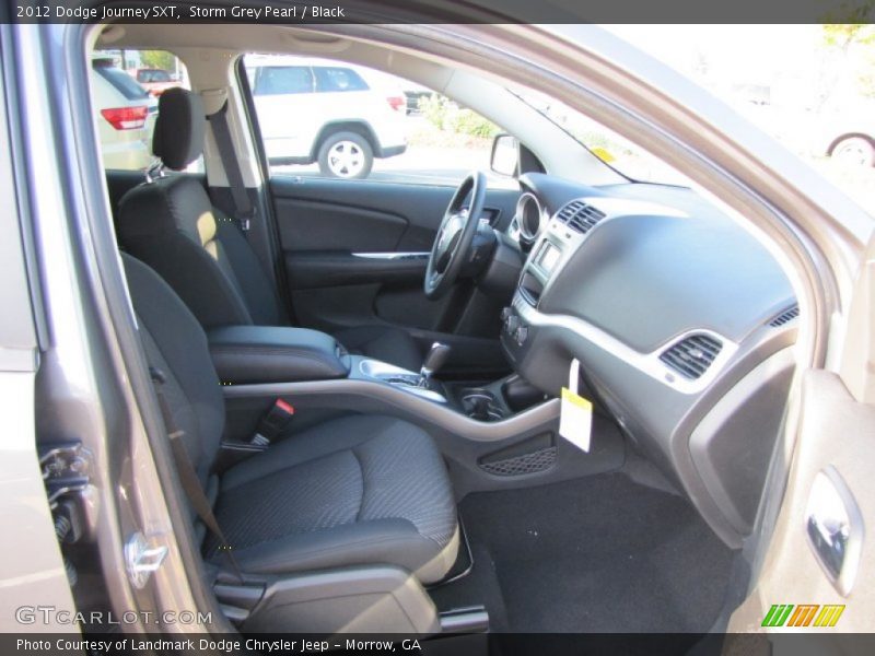 Storm Grey Pearl / Black 2012 Dodge Journey SXT