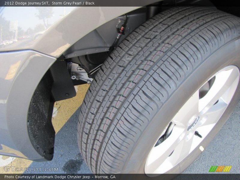 Storm Grey Pearl / Black 2012 Dodge Journey SXT