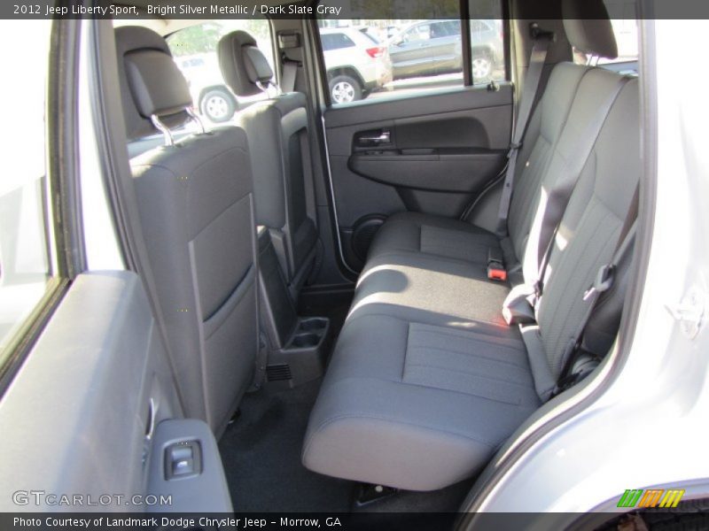 Bright Silver Metallic / Dark Slate Gray 2012 Jeep Liberty Sport