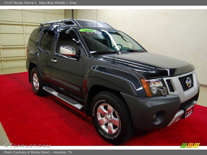 Navy Blue Metallic / Gray 2010 Nissan Xterra S