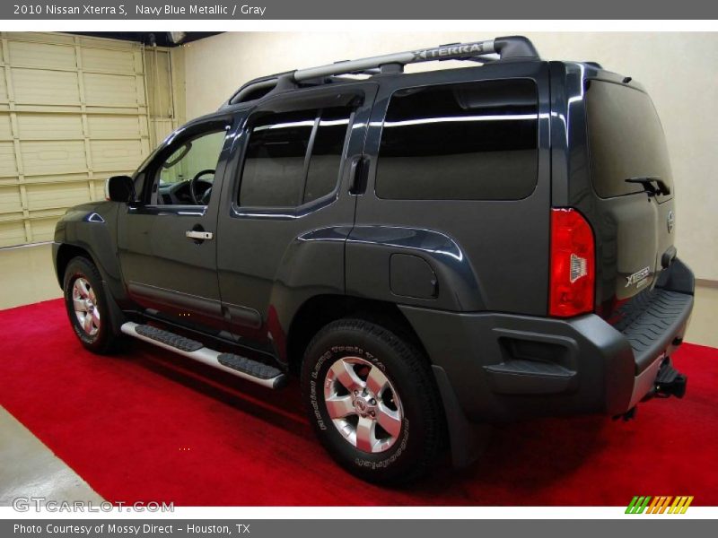 Navy Blue Metallic / Gray 2010 Nissan Xterra S