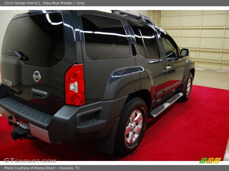 Navy Blue Metallic / Gray 2010 Nissan Xterra S