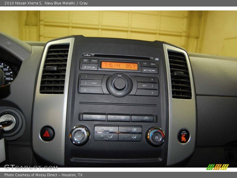 Navy Blue Metallic / Gray 2010 Nissan Xterra S