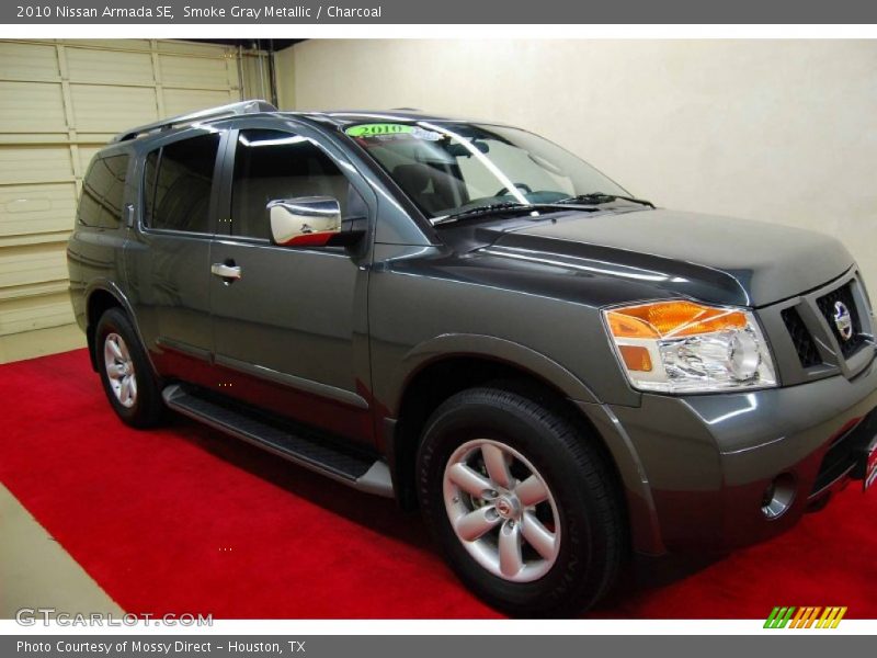 Smoke Gray Metallic / Charcoal 2010 Nissan Armada SE