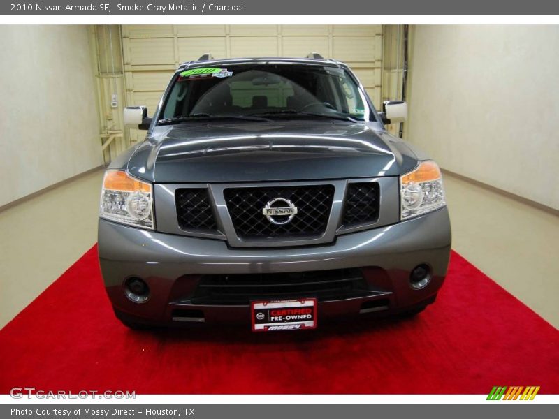 Smoke Gray Metallic / Charcoal 2010 Nissan Armada SE
