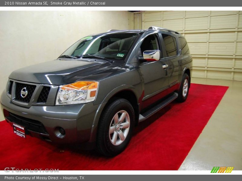 Smoke Gray Metallic / Charcoal 2010 Nissan Armada SE