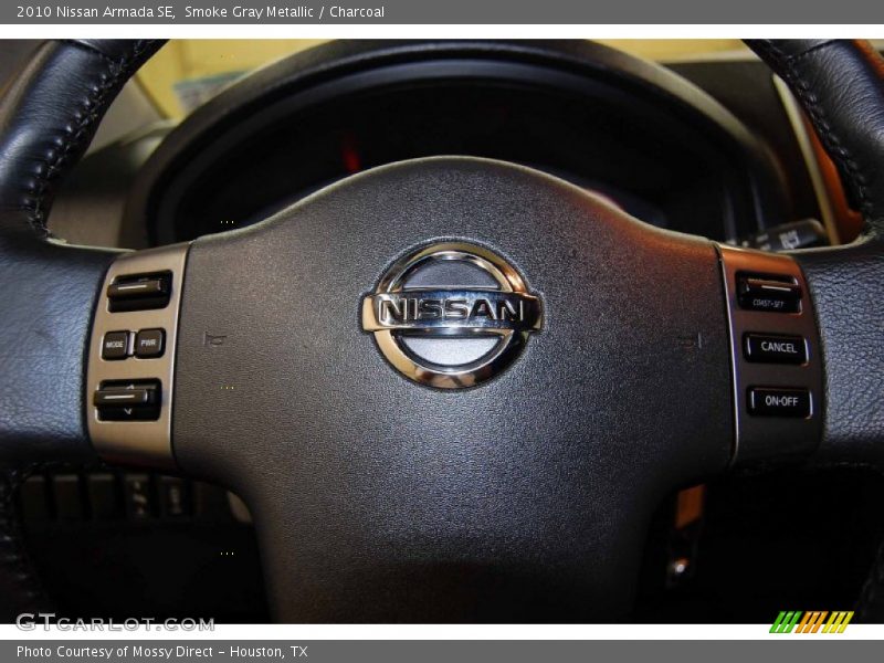 Smoke Gray Metallic / Charcoal 2010 Nissan Armada SE