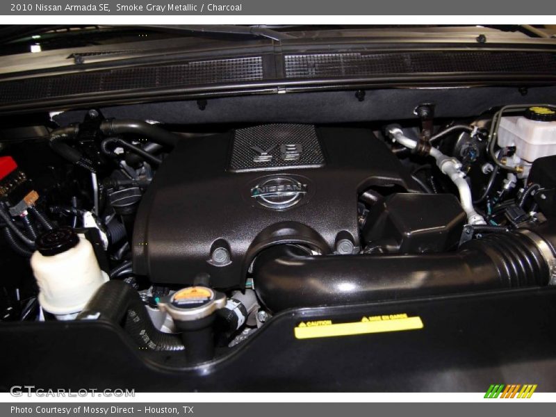 Smoke Gray Metallic / Charcoal 2010 Nissan Armada SE