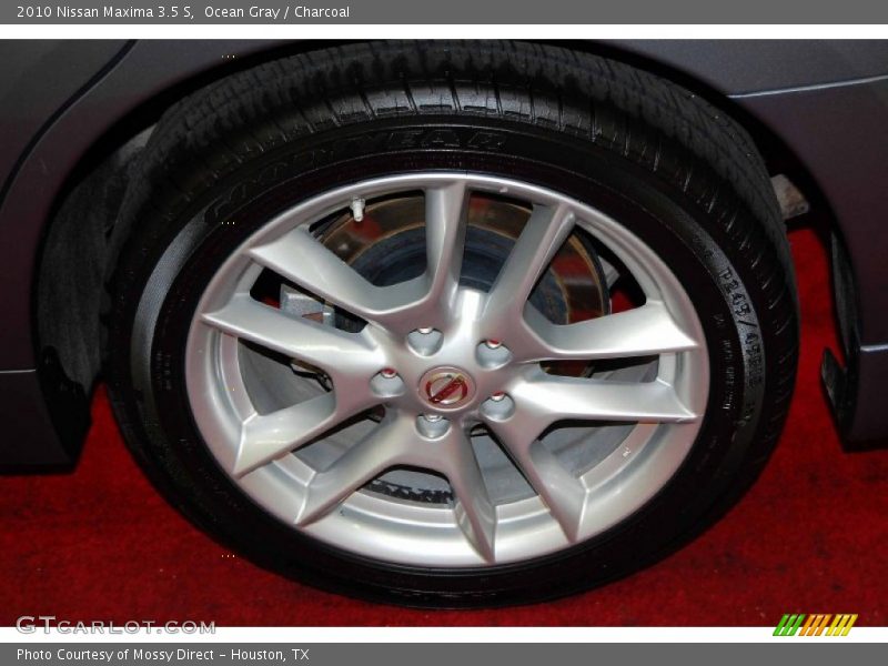 Ocean Gray / Charcoal 2010 Nissan Maxima 3.5 S