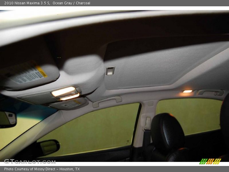 Ocean Gray / Charcoal 2010 Nissan Maxima 3.5 S