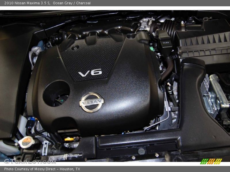 Ocean Gray / Charcoal 2010 Nissan Maxima 3.5 S