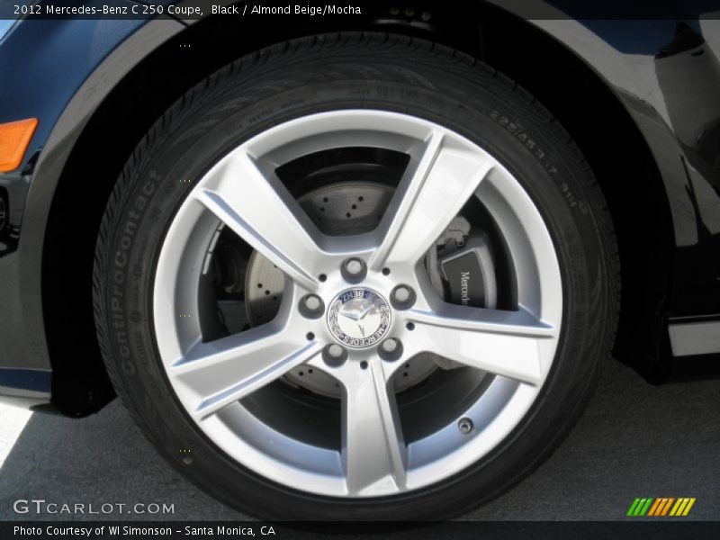  2012 C 250 Coupe Wheel